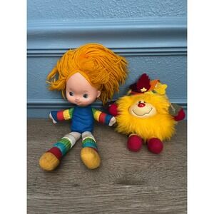 1983 Rainbow Brite Friend Twink Plush Toy Hallmark Mattel Vintage Doll